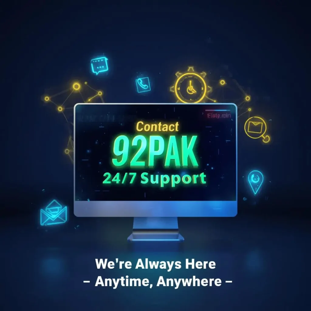 92 Pak App Customer Help